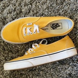 mustard vans authentic